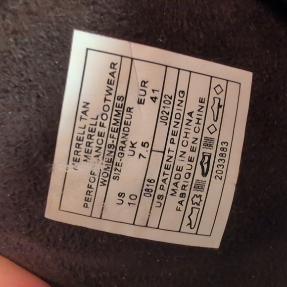 Merrell Ashland Vee Leather Suede Waterproof Mid Calf Boots Tan Women’s 10 - Picture 11 of 12